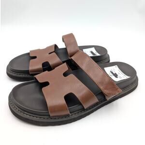 Steve Madden Maiven Casual Slide Sandal Open Toe Men's Brown Size US10M EU43
